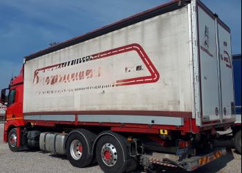 Mercedes-Benz Actros 2545 ,2014, motrice 7,20 sponda idralica