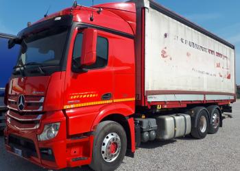 Mercedes-Benz Actros 2545, 2014, tractor 7.20 hydraulic tail lift