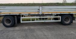 ZORZI 22R TRAILER, FIXED BODY 7.20 MT. 2 pneumatic axles