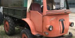 SAMECAR 4X4 TRACTOR, TIPPER, registered vr 14......